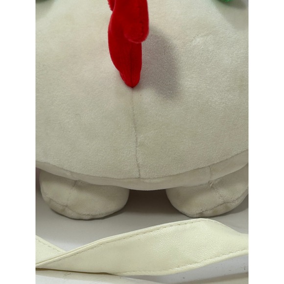 Kuromi Skull Santa Hat Plush Crossbody Bag Kawaii Sanrio Holiday Accessory - Picture 7 of 14